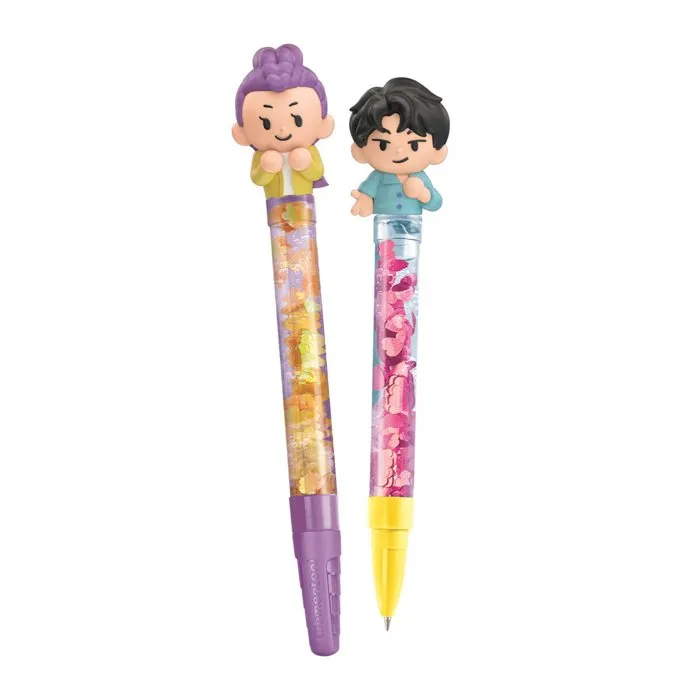 Clementoni Crée tes Stylos - Coffret Kpop Demon Hunters - Rumi & Juni Clementoni Crée tes Stylos - Coffret Kpop Demon Hunters - Rumi & Juni