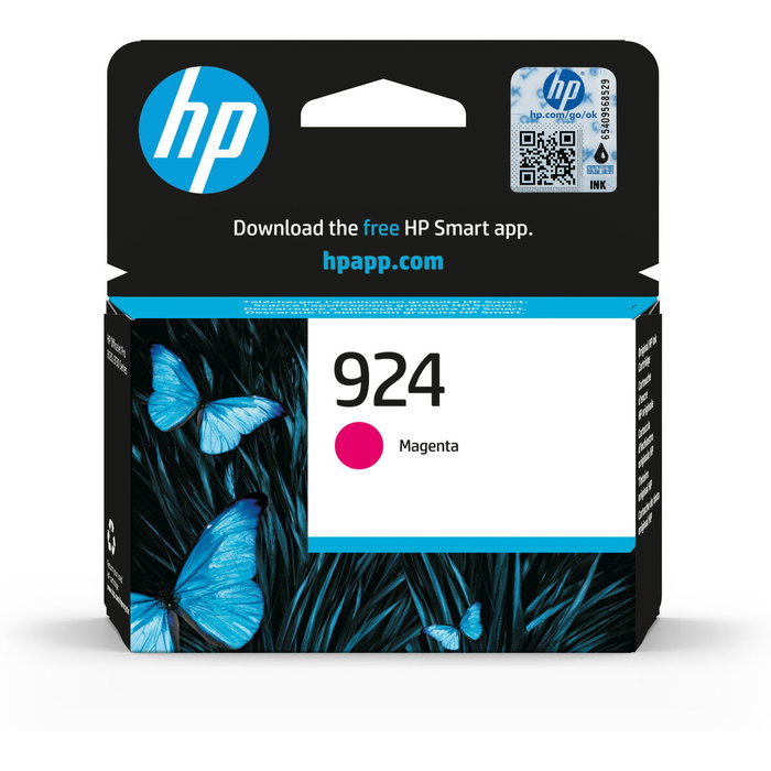 HP 924 Cartouche d'encre originale Magenta HP 924 Cartouche d'encre originale Magenta
