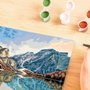 Ravensburger Set de peinture par numéros Lake Views 30 x 40 cm