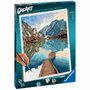 Ravensburger Set de peinture par numéros Lake Views 30 x 40 cm