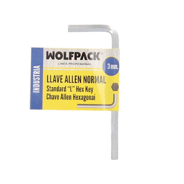 WOLFPACK LINEA PROFESIONAL Clé Allen Standard 3,0 mm WOLFPACK LINEA PROFESIONAL Clé Allen Standard 3,0 mm