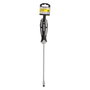 WOLFPACK LINEA PROFESIONAL Tournevis plat estampé acier S2, 1,6 x Ø 8,0 x 200 mm