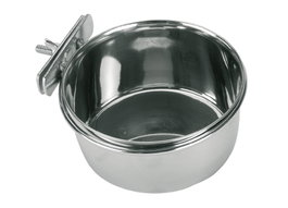 Kerbl Mangeoire en Inox 300ml avec Fixation
