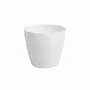 Artevasi Pot de Fleurs SAN REMO 42 cm - Blanc - Plastique Résistant - Pour Intérieur et Extérieur - Dimensions L42 x P42 x H39.5 cm