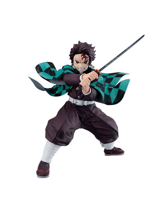 Bandai Ichibansho Figure Tanjiro Kamado Demon Slayer Kimetsu No Yaiba Figurine de Collection 18 cm Bandai Ichibansho Figure Tanjiro Kamado Demon Slayer Kimetsu No Yaiba Figurine de Collection 18 cm