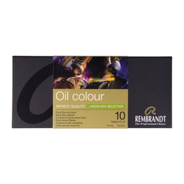 Rembrandt Set de peintures à l'huile sélection pour paysages | 10 x 15 ml