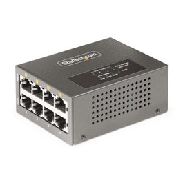 Startech AS445C-POE-INJECTOR Switch PoE 4 ports Multigigabit 160W Montage DIN/Pare PoE++ NBASE-T