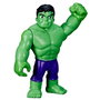 Hasbro - Figurine Marvel Spidey et ses amis - Géante Hulk de 22,5 cm avec accessoire arachnide articulé - Action Figure - F7572