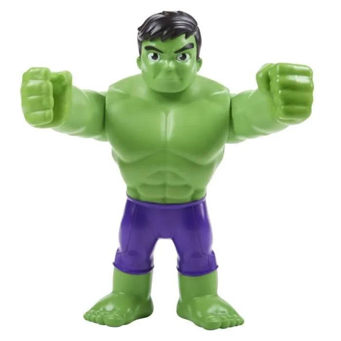 Hasbro Figurine Hulk géante 22,5 cm articulée - Spidey et ses Amis Extraordinaires Marvel
