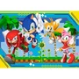 Ravensburger - Puzzle 100 pièces XXL Sonic l'Hérisson - Personnages Sonic, Knuckles, Tails et Amy - Jeu éducatif dès 6 ans - 12001134