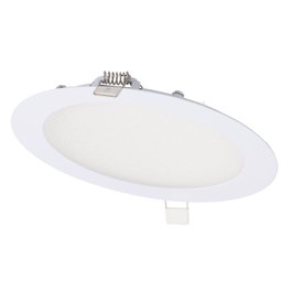 Panneau LED circulaire 6 W CCT blanc mat