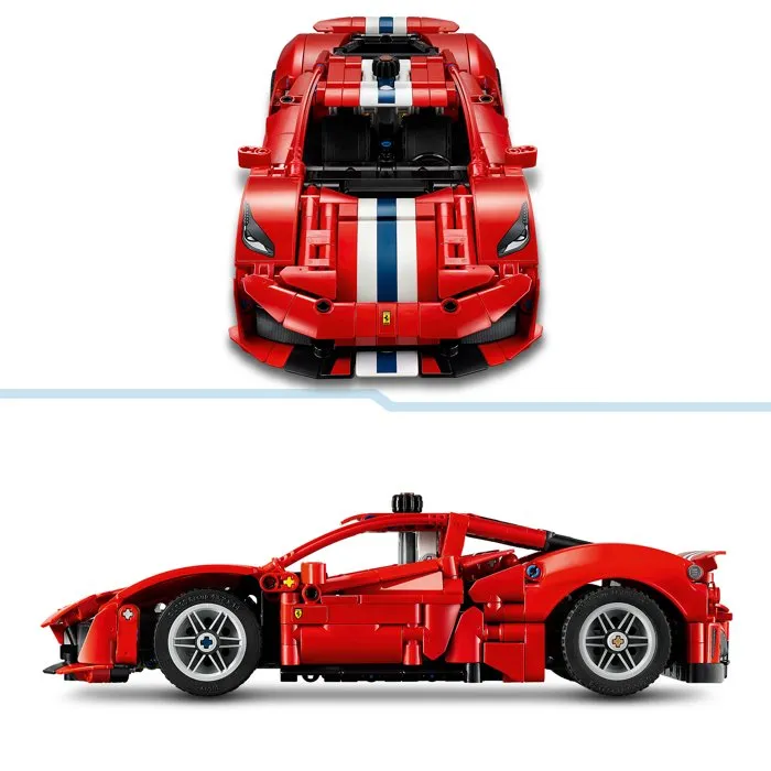 Lego Technic Ferrari 488 Pista, 882 pièces