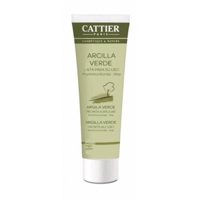 Cattier - Masque à l'argile verte pour le visage, nettoyant et purifiant, 400 g Cattier - Masque à l'argile verte pour le visage, nettoyant et purifiant, 400 g