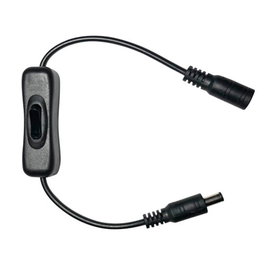 GSC Evolution Connecteur mâle à femelle DC avec interrupteur pour LED 24V