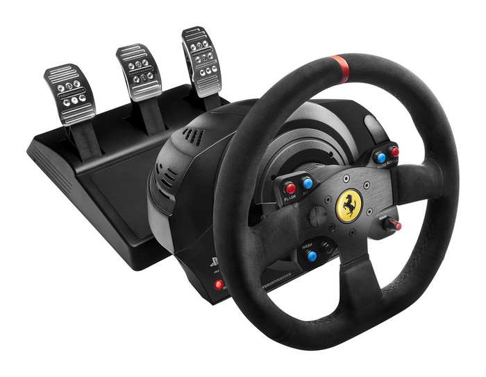 Thrustmaster Volant T300 Ferrari Integral Racing Wheel Alcantara - Noir / Réf. 4160652 Thrustmaster Volant T300 Ferrari Integral Racing Wheel Alcantara - Noir / Réf. 4160652