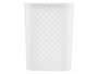 Pincello Corbeille à Papier Carrée Blanche 19x26x19 cm en Plastique (PP) (Set de 12)