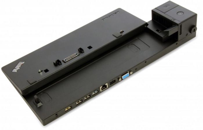 Lenovo ThinkPad Basic Dock avec station d'accueil, adaptateur secteur 65W, 3 ports USB 2.0, 1 port USB 3.0, Ethernet Gigabit, sortie VGA et charge USB permanente - Noir Lenovo ThinkPad Basic Dock avec station d'accueil, adaptateur secteur 65W, 3 ports USB 2.0, 1 port USB 3.0, Ethernet Gigabit, sortie VGA et charge USB permanente - Noir
