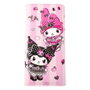 Sanrio porte-monnaie Pink Black Party Series Kuromi & My Melody