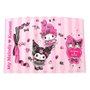 Sanrio porte-monnaie Pink Black Party Series Kuromi & My Melody