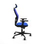 Piqueras y Crespo Chaise de Bureau 3D036G2 Bleu