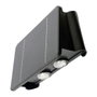 Edm Aplique solaire LED 4W 200lm 3000K lumière chaude avec capteur crépusculaire IP65 batterie 2000mAh