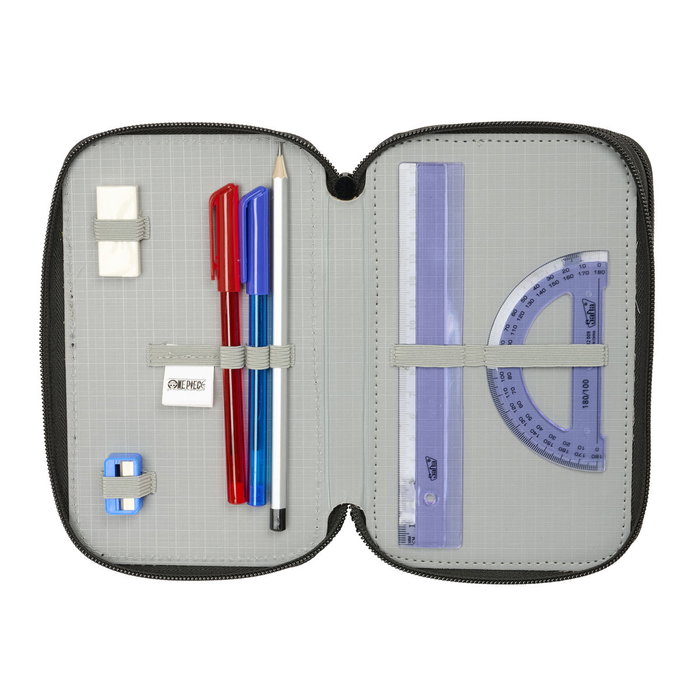 Fourre-tout One Piece Noir 12,5 x 19,5 x 5,5 cm 37 Pièces