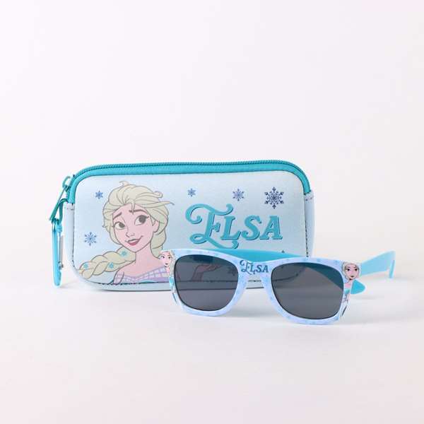 Cerdá Lunettes de soleil avec étui Frozen 16.5 x 17.0 x 1.5 cm Âge minimum 36 mois Bleu
