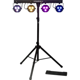 ALGAMLIGHT Stage Bar - II Focos LED 2 en 1 de pie y con pedal