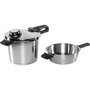 Fissler Vitavit Premium Duo Set Cocotte à pression et Poêle 6 L et 2,5 L