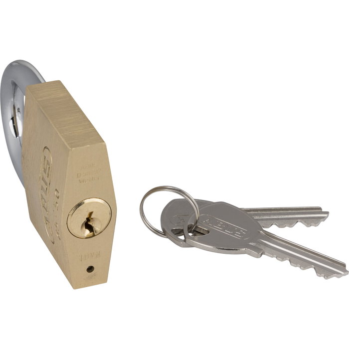 Abus 65/50 SL 6 Cadenas en Laiton avec Anse en Acier Trempé, 50 mm Abus 65/50 SL 6 Cadenas en Laiton avec Anse en Acier Trempé, 50 mm