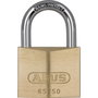 Abus 65/50 SL 6 Cadenas en Laiton avec Anse en Acier Trempé, 50 mm
