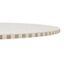 BigBuy Home Table d'appoint Blanc Doré