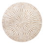 BigBuy Home Table d'appoint Blanc Doré