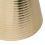 BigBuy Home Table d'appoint Blanc Doré
