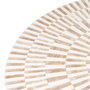 BigBuy Home Table d'appoint Blanc Doré