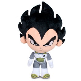 PLAY BY PLAY Peluche Vegeta Dragon Ball 31 cm - Figurine en peluche du personnage de Dragon Ball Z
