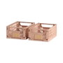 Day Boîte de rangement pliable sable 25 x 16,5 x 10 cm lot de 2 pièces 3,3 L
