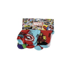 Cerdá Pack de 6 paires de chaussettes cheville Marvel pour enfants - Tailles 23-26 - Modèles assortis - À partir de 3 ans