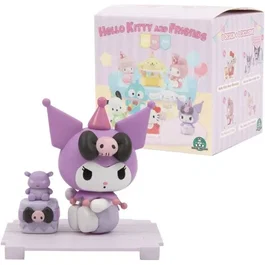 GPTOYS Figurine HELLO KITTY HKT36 Série Ode to Joy avec accessoire - Modèle aléatoire (6,5 cm) - 9 modèles dont 1 rare - Dès 3 ans
