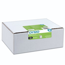 Dymo Étiquettes d'adresse 36 x 89 mm Blanc (Lot de 12)