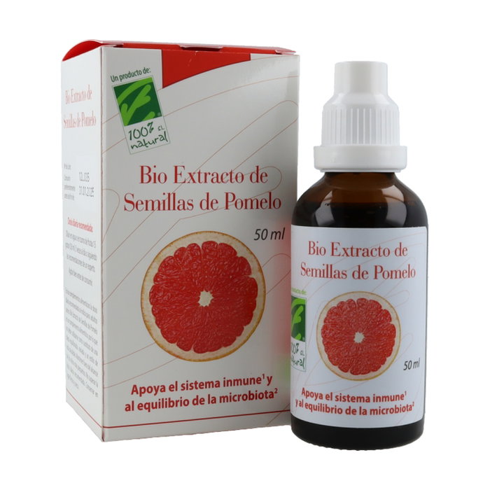 100% Natural Extrait de Pépins de Pamplemousse 50 ml 100% Natural Extrait de Pépins de Pamplemousse 50 ml