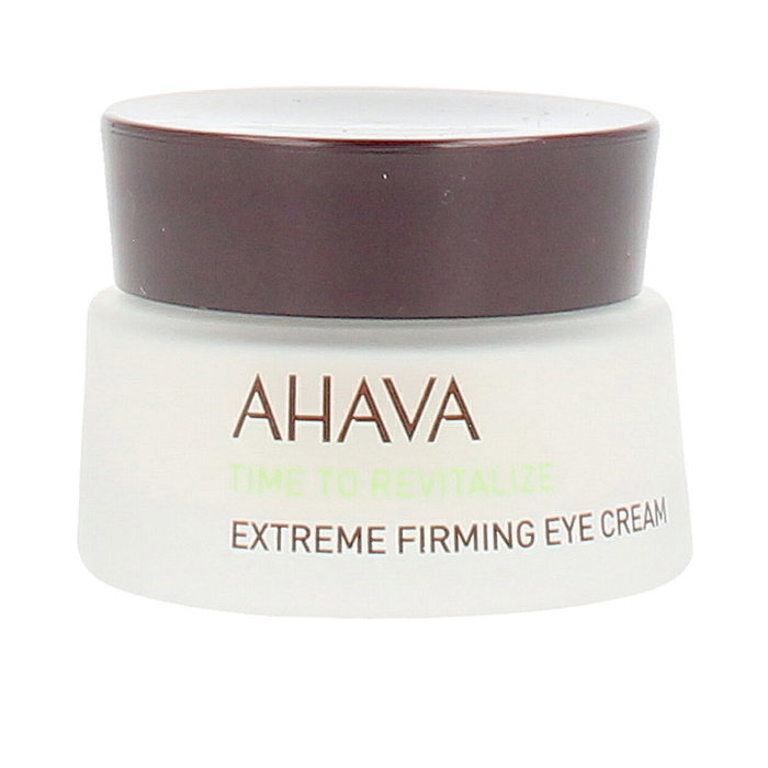 Ahava TIME TO REVITALISER Contour des Yeux Fermeté Extrême 15 ml - Crème anti-rides et hydratante aux minéraux de la Mer Morte Ahava TIME TO REVITALISER Contour des Yeux Fermeté Extrême 15 ml - Crème anti-rides et hydratante aux minéraux de la Mer Morte