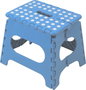Marbueno Tabouret Pliant Plastique Couleur Assortie 33x26,5x27 cm Jardin Pliable Antidérapant 150 kg 10534