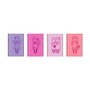 Safta - Présentoir de gommes en forme de livre - Surtido Gorjuss Sparkle & Bloom - 15,9 x 5,2 x sufficient cm