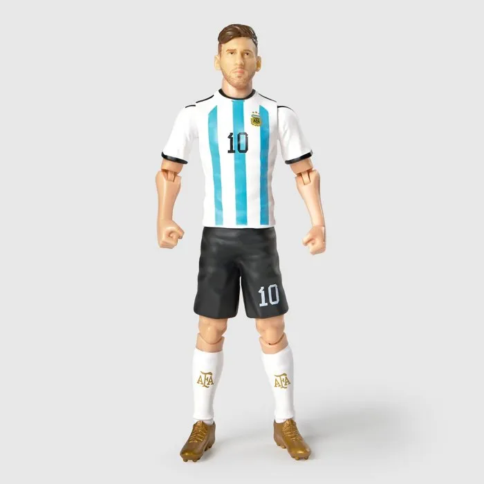Megableu Figurine articulée de football Lionel Messi Argentine 20 cm, Français