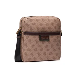 Guess Vezzola Sac bandoulière en textile Marron