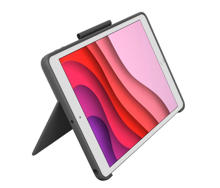 Logitech Combo Touch pour iPad, Cover and keyboard Combo, Graphite Logitech Combo Touch pour iPad, Cover and keyboard Combo, Graphite