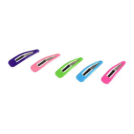 Juliette Fashion Pack de 10 clips pour cheveux colorés, 4,8 cm