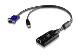Aten Adaptateur KVM USB VGA pour support virtuel KA7175
