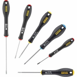 Stanley Jeu de 6 tournevis de précision FATMAX
